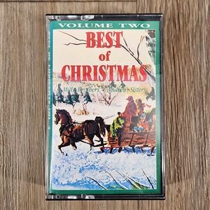 Best of Christmas V2 Cassette Tape MCA Record 1991 Mills Brothers Andrew Sisters